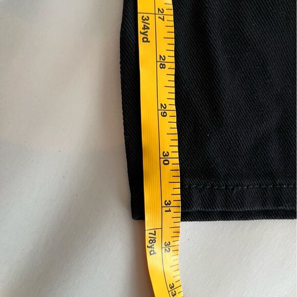 Commense Jeans Womens Black M High Waist Straight Leg NWT - Picture 8 of 12
